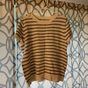 Loft short sleeve sweater